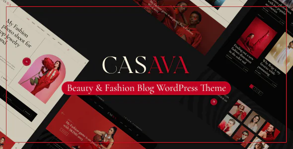 Casava Beauty & Fashion Blog WordPress Theme