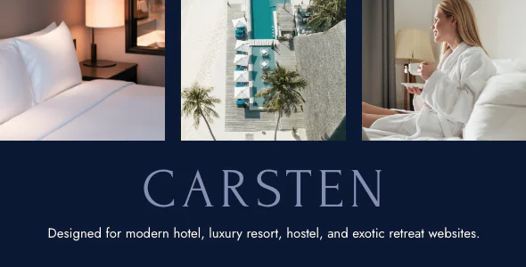 Carsten Hotel Booking WordPress Theme