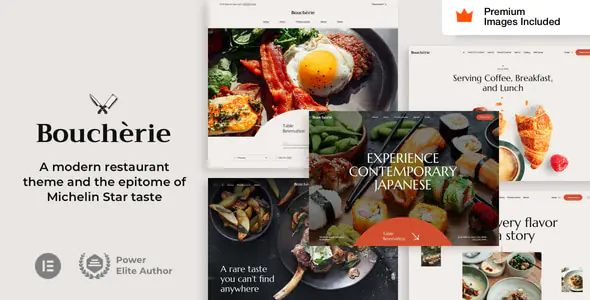 Boucherie Steakhouse Restaurant and Café WordPress Theme