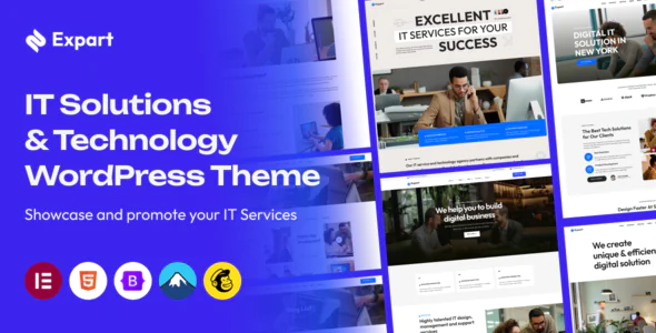 Expart Technology & IT Solution WordPress Theme