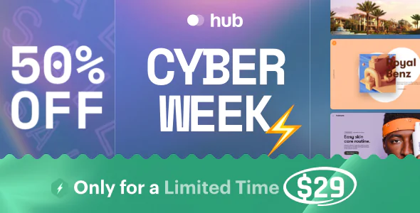 Hub - Responsive Multi-Purpose WordPress Theme