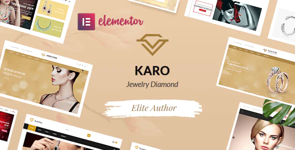 Karo Handcrafted Jewelry WooCommerce WordPress Theme