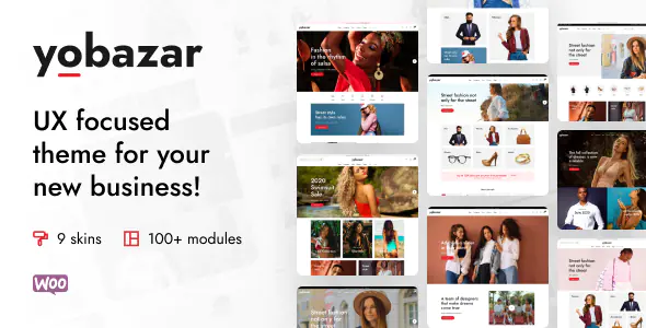 Yobazar Elementor WooCommerce WordPress Theme