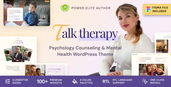 Talk Therapy Psychology Counseling & Mental Health WordPress Theme