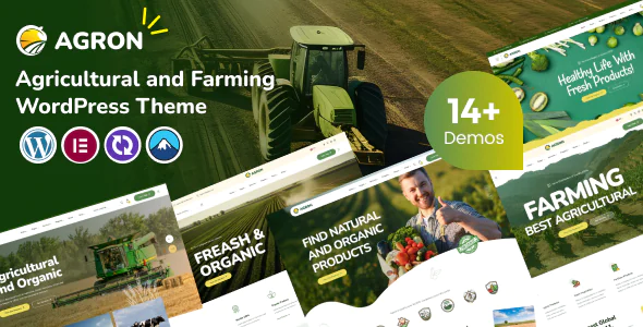 Agron - Agriculture & Organic Farm WordPress Theme