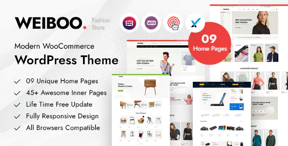 Weiboo Multipurpose WooCommerce Theme