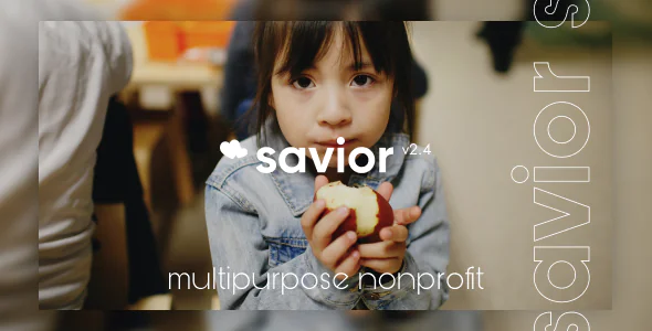 Savior Charity & Nonprofit WordPress Theme