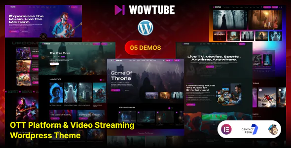 WowTube – OTT Platform & Video Streaming WordPress Theme