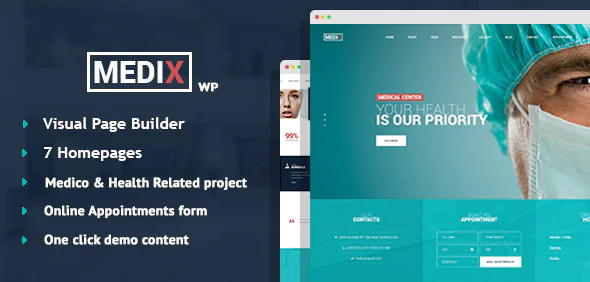 Meddox Medical & Health WordPress Theme