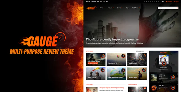 Gauge Multi-Purpose Review Theme