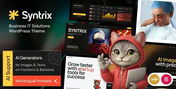 Syntrix Business IT Solutions WordPress Theme