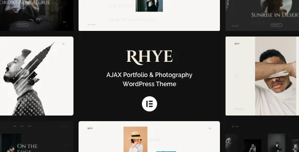 Rhye AJAX Portfolio WordPress Theme