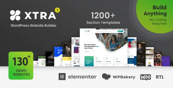 Xtra Multipurpose WordPress Theme + RTL
