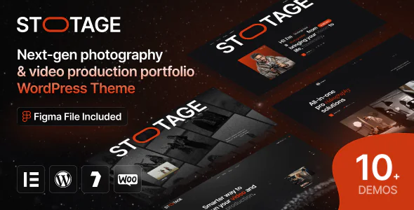 Stotage Photography & Video Production WordPress Theme