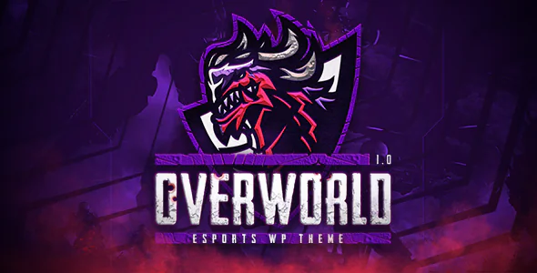 Overworld - eSports and Gaming WordPress Theme