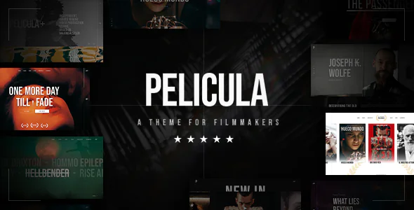 Pelicula - Video Production and Movie WordPress Theme