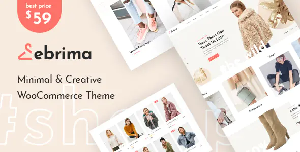 Ebrima Minimal & Creative WooCommerce WP Theme