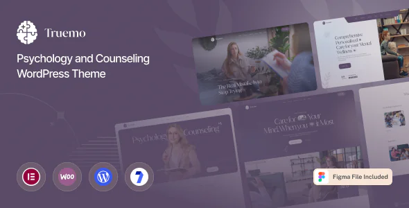 Truemo - Psychology and Counseling WordPress Theme