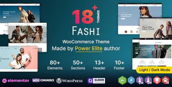 Fashi WP - Multipurpose Fashion WooCommerce WordPress Theme