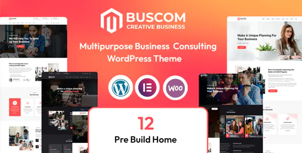 Buscom Multipurpose Business WooCommerce WordPress Theme