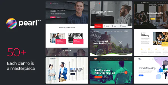 Pearl WP Corporate Business WordPress Theme