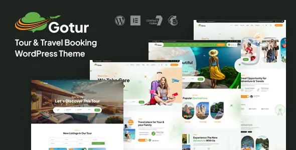 Gotur Tour & Travel Booking WordPress Theme